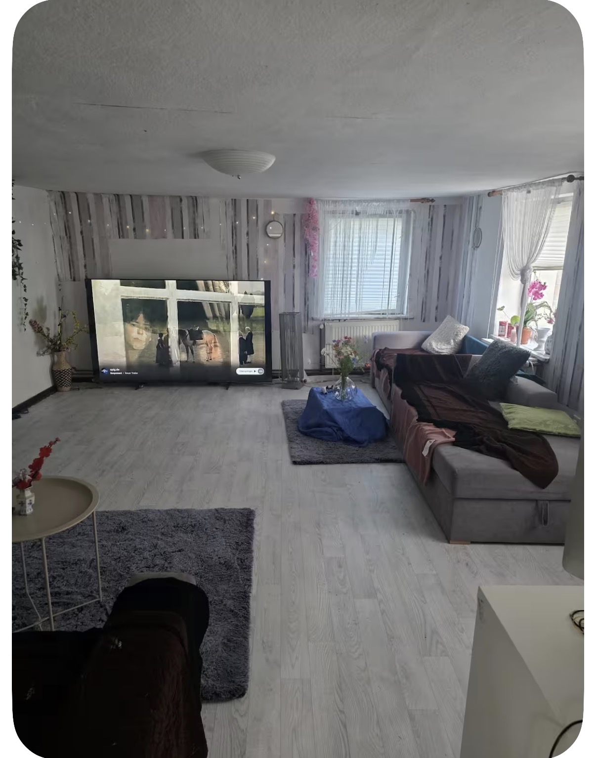 Blick in den Wohnraum
